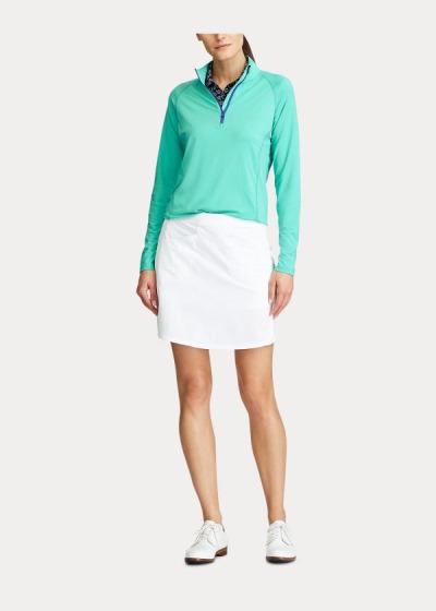 Chaquetas Ralph Lauren Mujer Verdes - Performance Golf Quarter-Zip - MGYQI8170